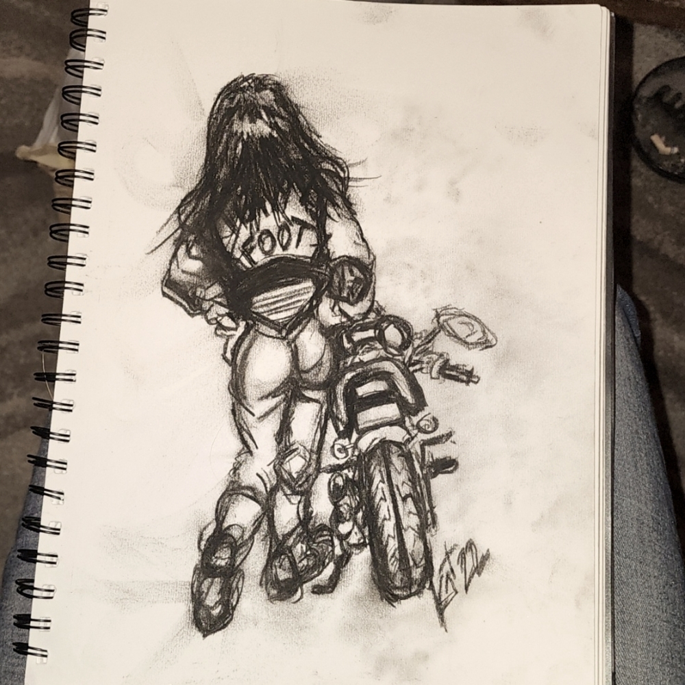 Charcoal Drawing - Picture 2 of 2
